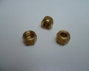 Pack of 3 Union Nuts, 5/16 x 26